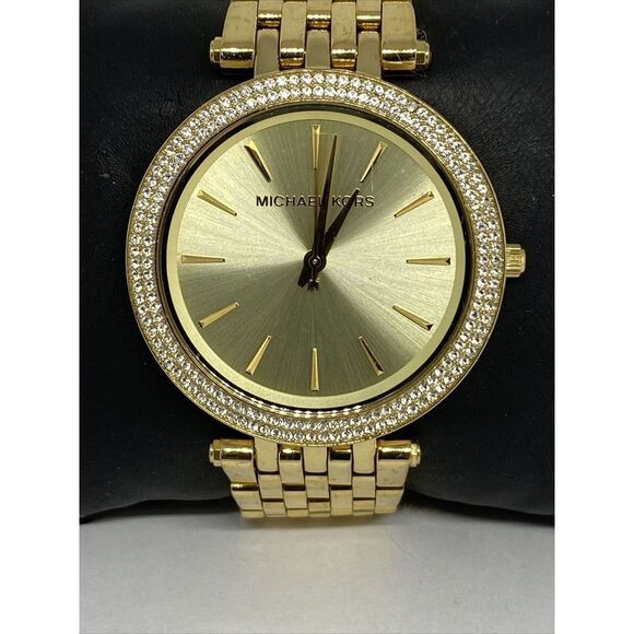 Michael Kors Darci MK3191 Women's Gold Stainless Steel Analog Dial Watch MP894 - Picture 2 of 12